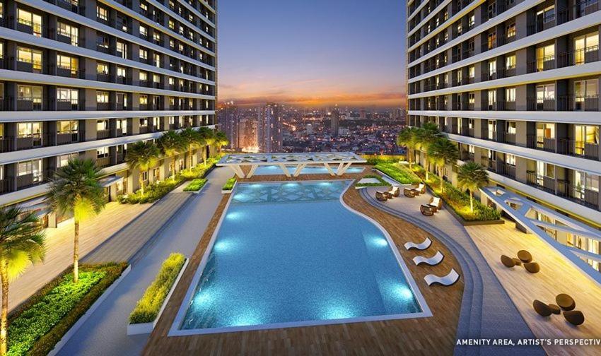 1Br Unit Condotel W Balcony Fame Residences #Fm64 Manila Exterior photo